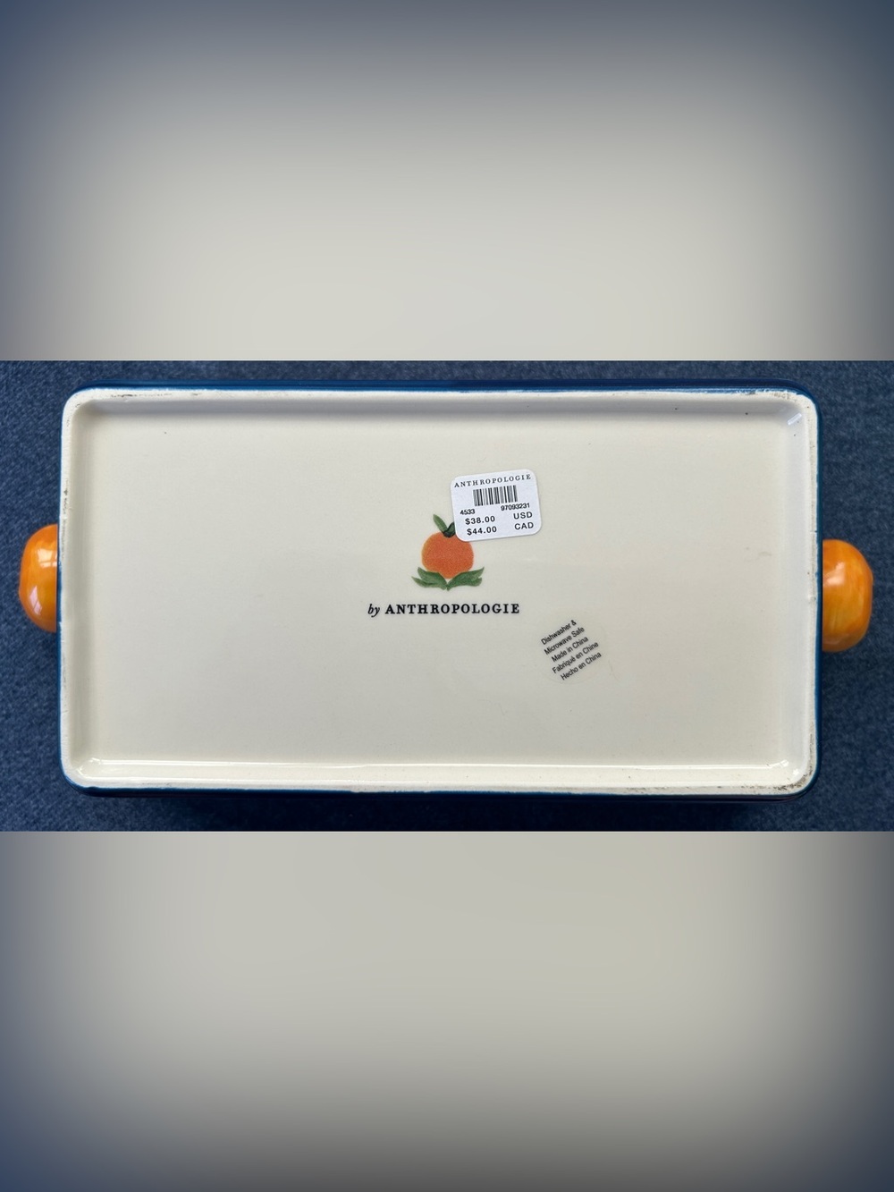 NWT Anthropologie Valencia Stoneware Loaf Pan - Picture 5 of 7